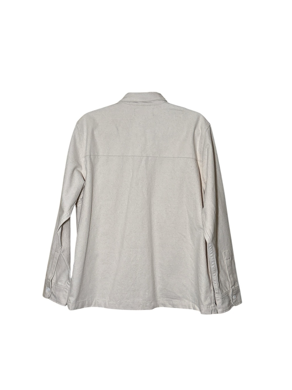 IJJI Work Jacket Natural Color,Unisex,Size M,100% Cotton - Picture 4 of 11